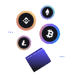 3D Crypto Cube Illustration